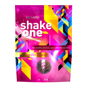 SHAKE ONE VANILLA 500 g, Odżywka, zawiera witaminy, minerały, błonnik i substancje wspomagające redukcje masy ciala