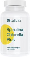 Spirulina Chlorella  Plus Calivita, Oczyszczanie Organizmu, Odpornosc, Organizmu