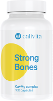 Strong Bones Calivita 100 Kaps. Wapń Naturalny, Magnez, Mocne Kości