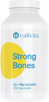 Strong Bones Calivita 250 Kaps. Wapń Naturalny, Magnez, Mocne Kośći