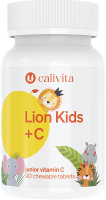 Lion Kids C Calivita, Witamina C Dla Dzieci Na Odpornosc, Naturalna 